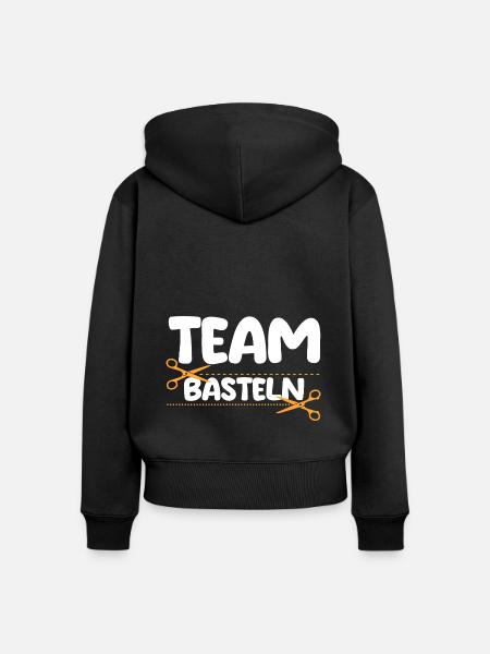 Bastler Bastelunterricht Basteln - Frauen Premium Bio Zip Hoodie - Schwarz