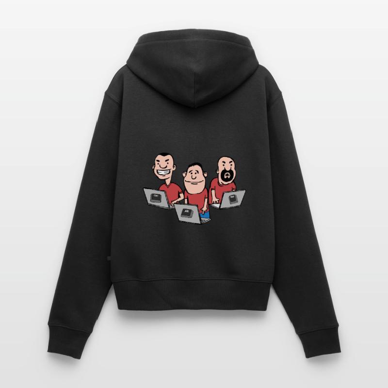 Ctrl Alt Del Hack Computer Scientist Computer Women's Premium Organic Zip Hoodie