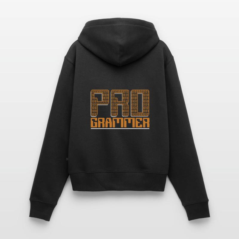 Programmer Developer Softwareentwickler Coder Frauen Premium Bio Zip Hoodie