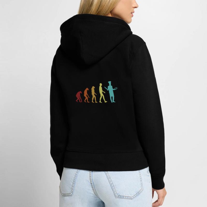 Bread Baking Evolution Bread Dough Bread Maker Women's Premium Organic Zip Hoodie