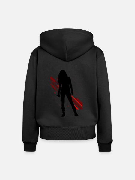 Rose Vampire Academy - Frauen Premium Bio Zip Hoodie -