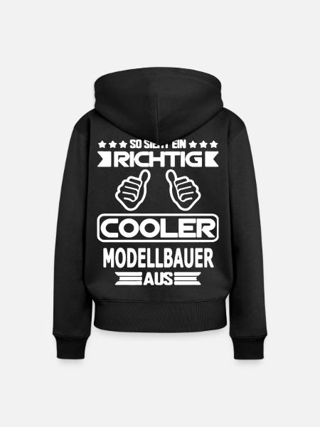 RC Modellbau massstab Modell Hobby - Frauen Premium Bio Zip Hoodie - Schwarz