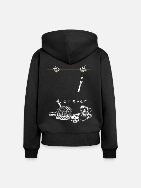 Street Workout - Frauen Premium Bio Zip Hoodie - Schwarz