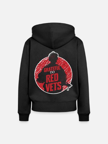Veterans Day Für Republikaner - Frauen Premium Bio Zip Hoodie - Schwarz