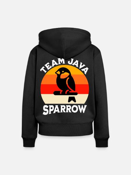 Team Reisamadine - Frauen Premium Bio Zip Hoodie - Schwarz