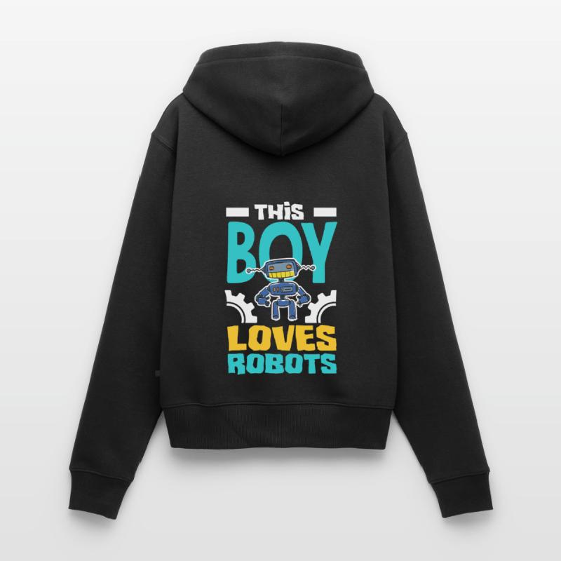 Robotics Robot Programmer Women's Premium Organic Zip Hoodie