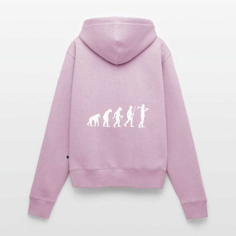 Axe Evolution Women's Premium Organic Zip Hoodie