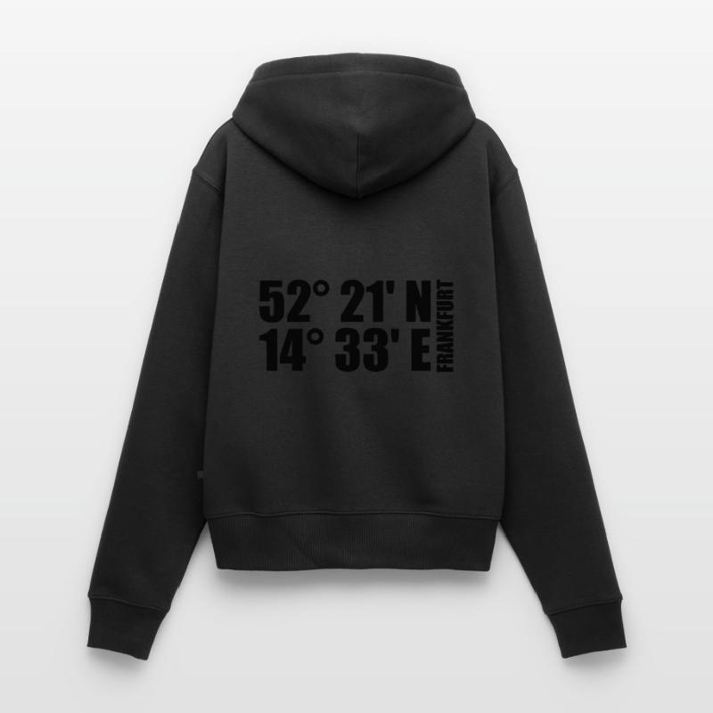 Frankfurt (Oder) coordinates Women's Premium Organic Zip Hoodie