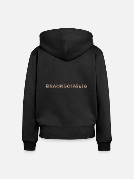 Braunschweig Hund - Frauen Premium Bio Zip Hoodie -
