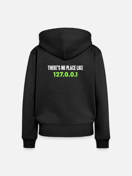Sysadmin Day Design Geschenk - Frauen Premium Bio Zip Hoodie - Schwarz