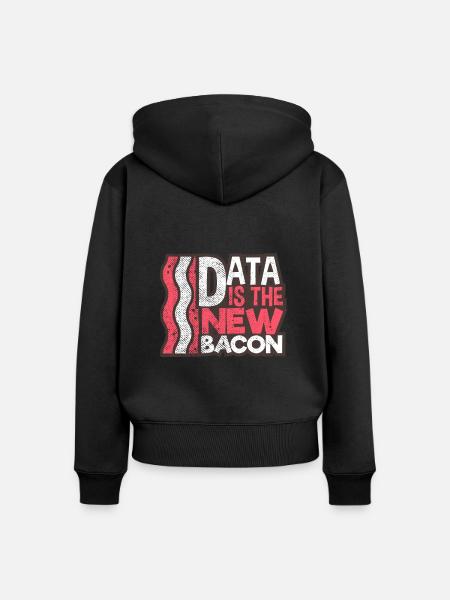 Informatiker Coding - Frauen Premium Bio Zip Hoodie - Schwarz