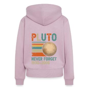 Go Canoeing Lake Kayak Water Sports Moon Cruise - Women's Premium Organic Zip Hoodie - dusky pink - Back - Julia (174cm)