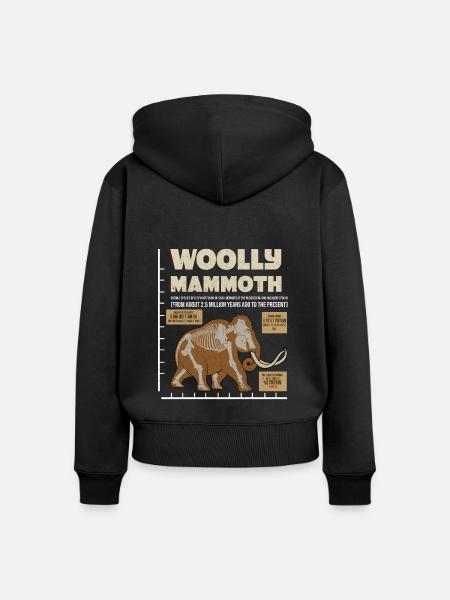Mammut - Frauen Premium Bio Zip Hoodie - Schwarz