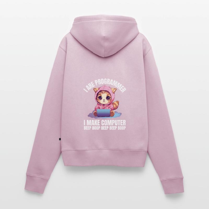 I'm a programmer. I'm doing Computer Beep Women's Premium Organic Zip Hoodie
