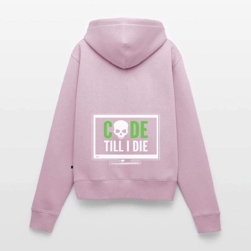 Computer Programmer Computer Specialist Women's Premium Organic Zip Hoodie