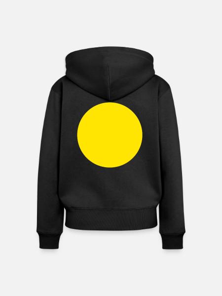 Punkt 06 - Frauen Premium Bio Zip Hoodie - Schwarz