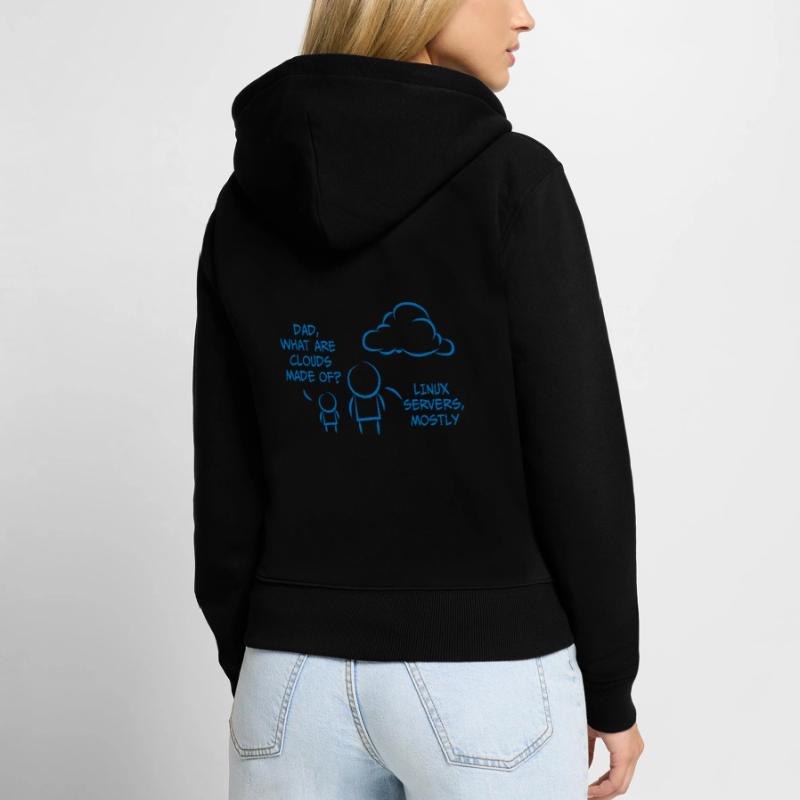 Linux It PD Developer Programming Gift Women's Premium Organic Zip Hoodie
