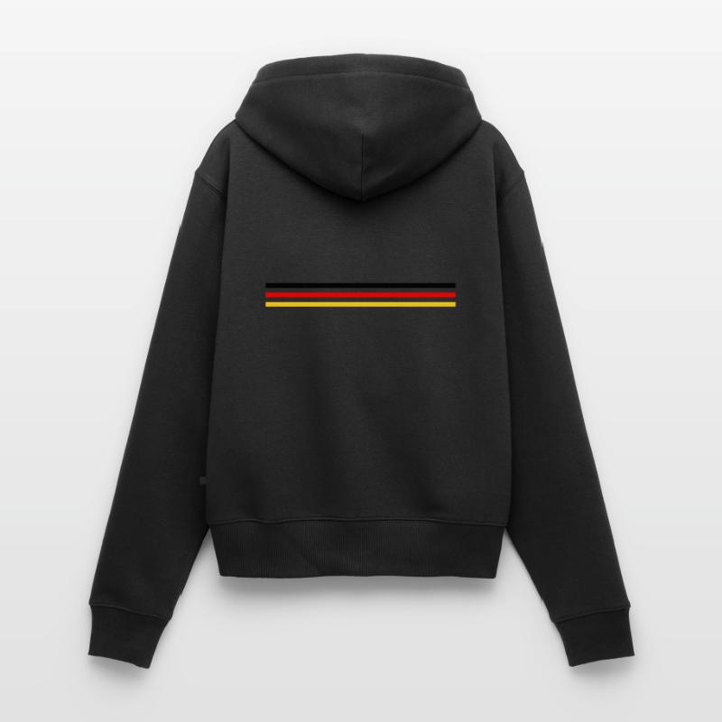 Trait Germany version 1 large Women's Premium Organic Zip Hoodie