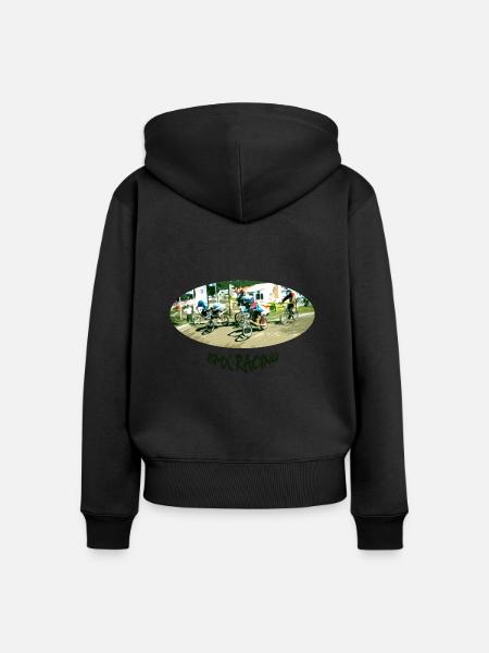 BMX (Begriffsklärung - Frauen Premium Bio Zip Hoodie - Schwarz