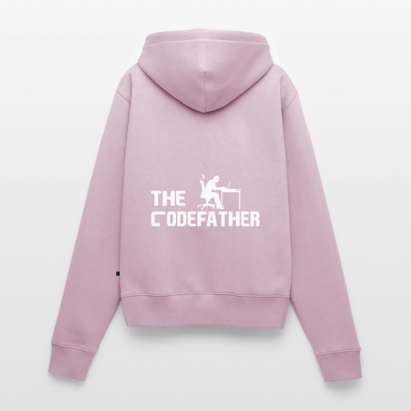 Programmierer Softwareentwickler Coder Sprüche Frauen Premium Bio Zip Hoodie