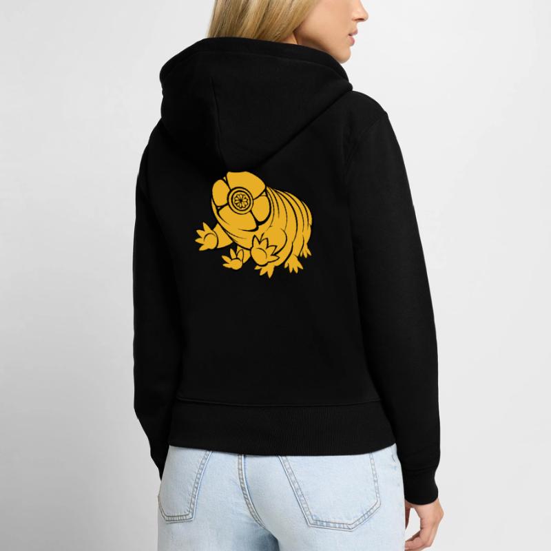 Bärtierchen Tardigrade Women's Premium Organic Zip Hoodie