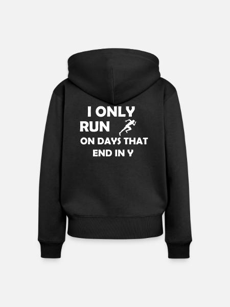 Fußball Soccer - Frauen Premium Bio Zip Hoodie - Schwarz