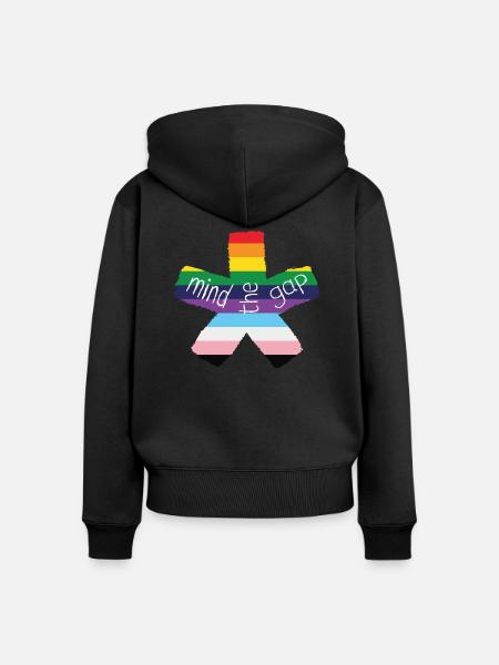 blockedTitle - Frauen Premium Bio Zip Hoodie - Schwarz