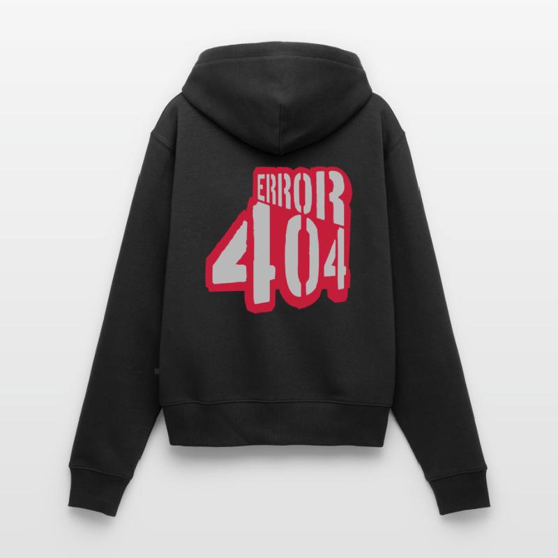 Error 404 Message Network Women's Premium Organic Zip Hoodie