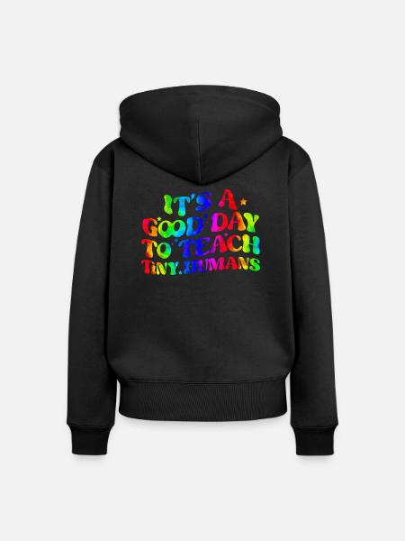 Lehramt Grundschule Lehramt Lehramt - Frauen Premium Bio Zip Hoodie - Schwarz