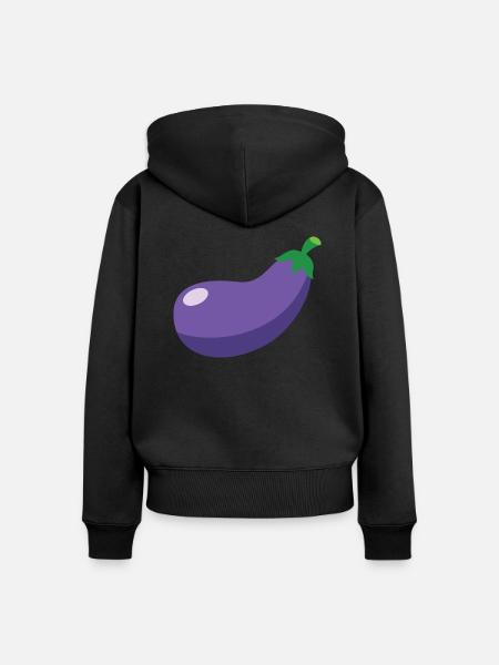 Aubergine - Frauen Premium Bio Zip Hoodie - Schwarz