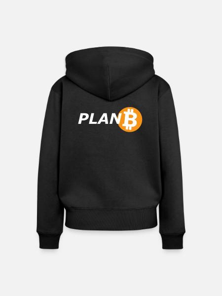 Plan B - Frauen Premium Bio Zip Hoodie - Schwarz