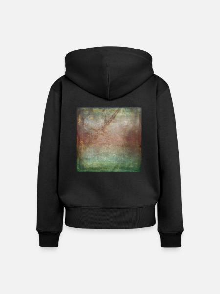 Sommer - Frauen Premium Bio Zip Hoodie - Schwarz