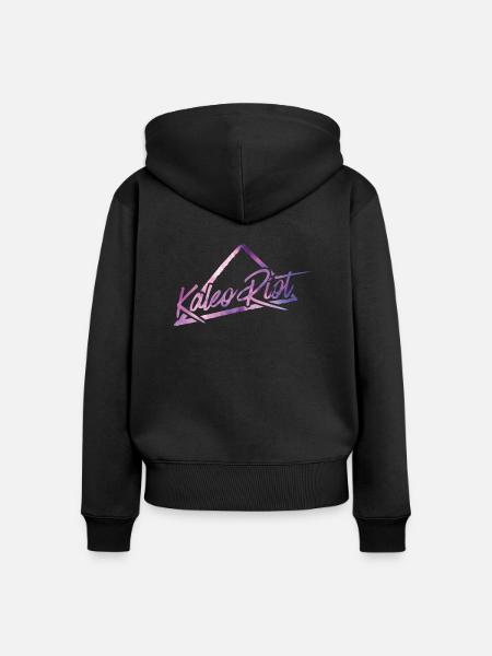 Kaleo Riot merchandise (Kein Hintergrund) - Frauen Premium Bio Zip Hoodie - Schwarz