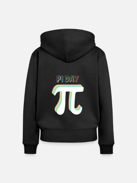 Math Pi-Symbol Pi - Frauen Premium Bio Zip Hoodie - Schwarz