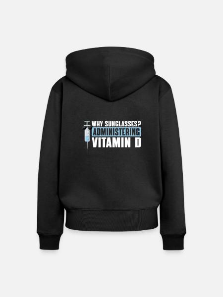 Krankenschwester In Der Intensivpflege - Frauen Premium Bio Zip Hoodie - Schwarz