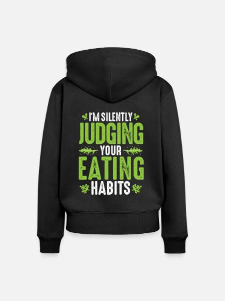Ernährungsberater Ernährungsberatung Diätassistent - Frauen Premium Bio Zip Hoodie - Schwarz