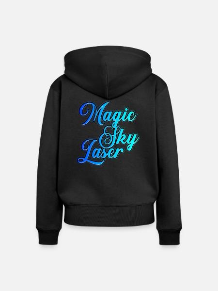 Magic 11 - Frauen Premium Bio Zip Hoodie - Schwarz