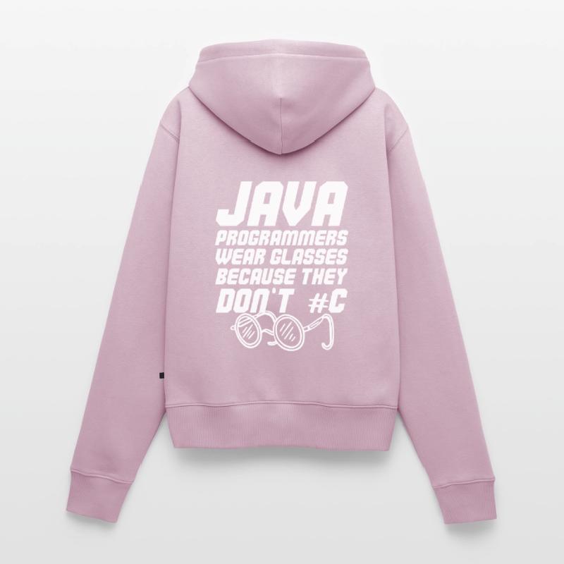 Cool Java programmer Women's Premium Organic Zip Hoodie