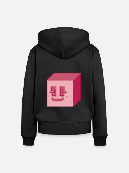STABILE FPS - Frauen Premium Bio Zip Hoodie - Schwarz