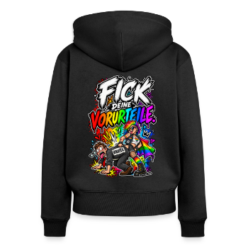 Frauen Premium Bio Zip Hoodie
