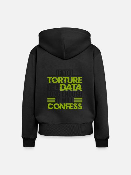 Statistiker und Statistik - Frauen Premium Bio Zip Hoodie - 