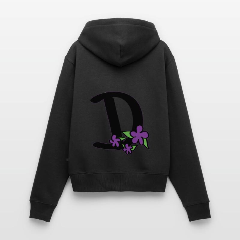 D comme dans assertif Sweat à capuche zippé Premium bio Femme