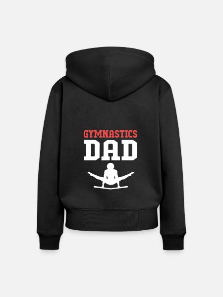 Gymnastik - Frauen Premium Bio Zip Hoodie - Schwarz