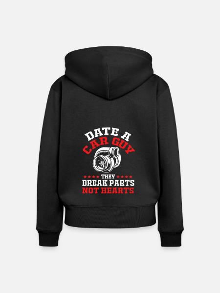 Autofahrer - Frauen Premium Bio Zip Hoodie - Schwarz