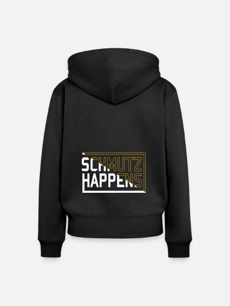 Chanukkah - Frauen Premium Bio Zip Hoodie - Schwarz