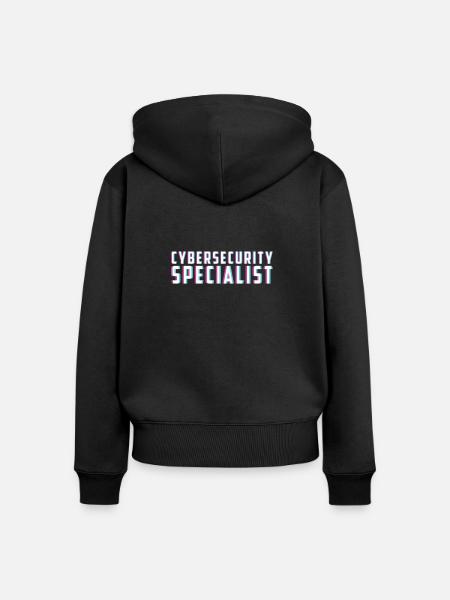 Tolle Cybersecurity Codierungskunst für einen - Frauen Premium Bio Zip Hoodie - Schwarz