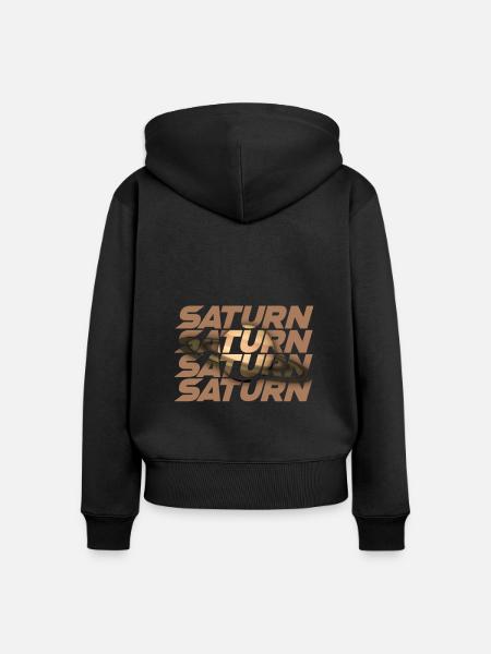 Saturn Design - Frauen Premium Bio Zip Hoodie - 