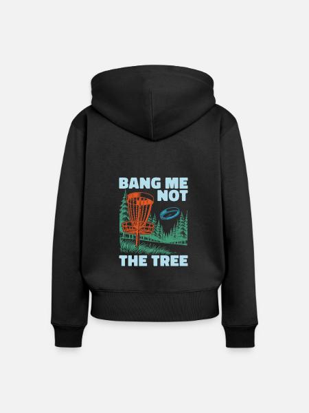 Frisbee Golf Disc Golf - Frauen Premium Bio Zip Hoodie - Schwarz