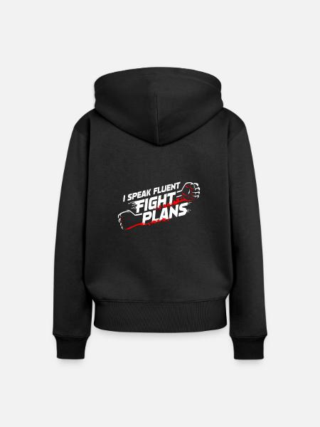 Fluglehrer - Frauen Premium Bio Zip Hoodie - Schwarz