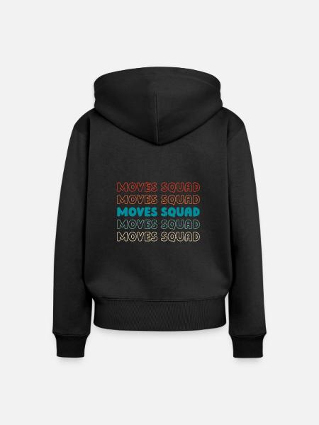 Lieferfahrer Kader - Frauen Premium Bio Zip Hoodie - Schwarz